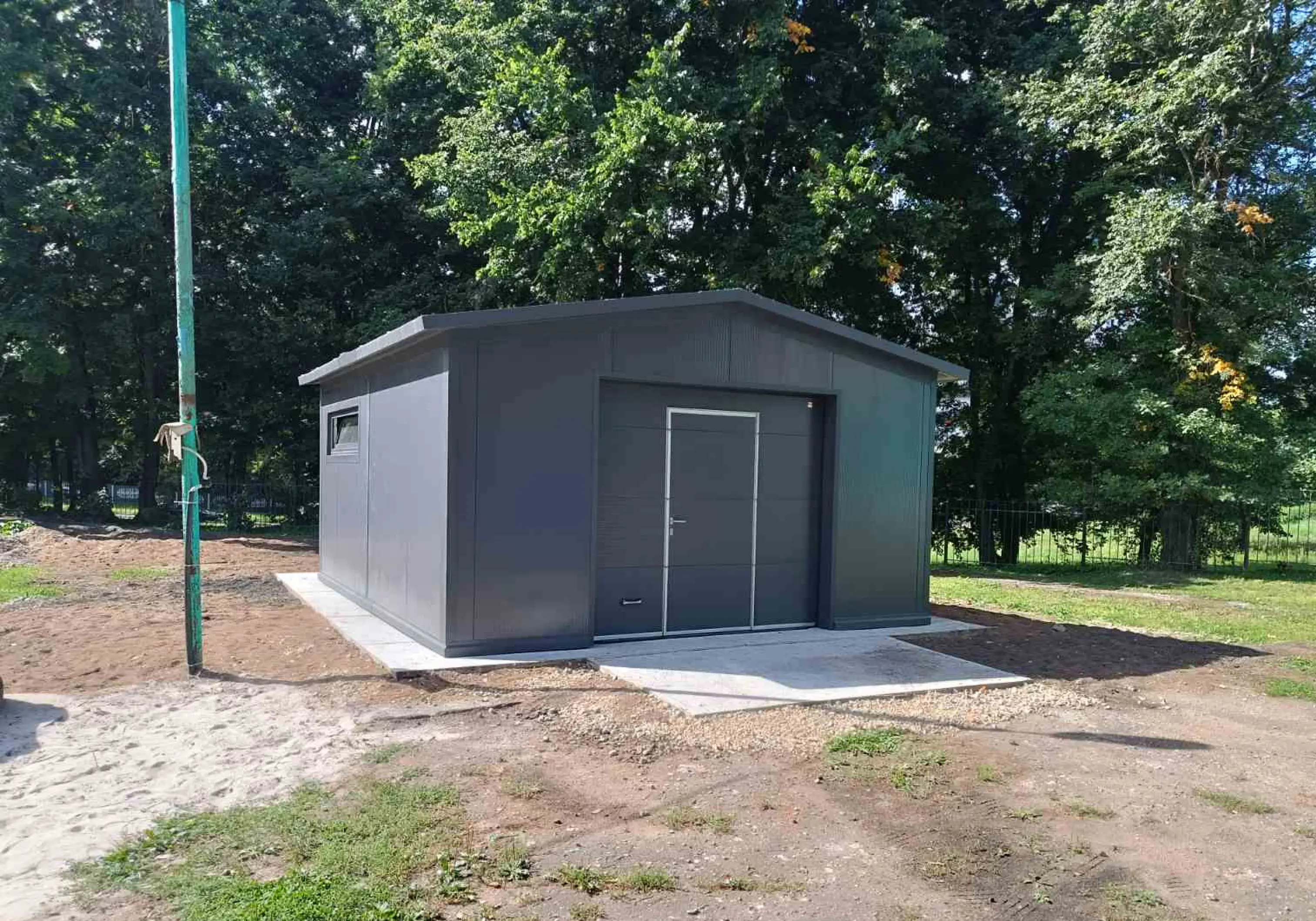 Модульный гараж 3x6 метра