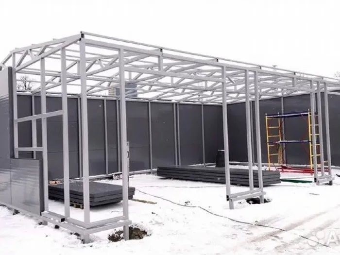 Каркас гаража под сэндвич-панели 6х10 м, 60м²